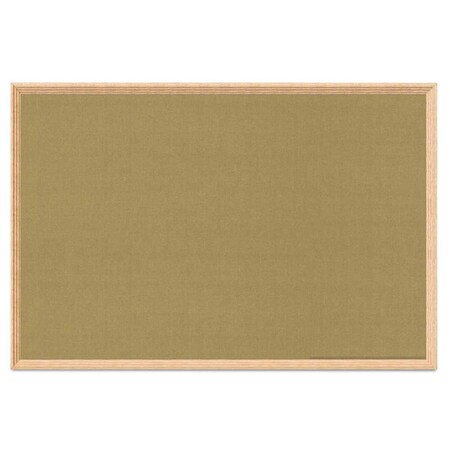 United Visual Products Decor Wood Combo Board, 48"x36", Cherry/White Porcelain & Blue Spruce UV703DEFAB-CHERRY-WHTPORC-BLSPRU